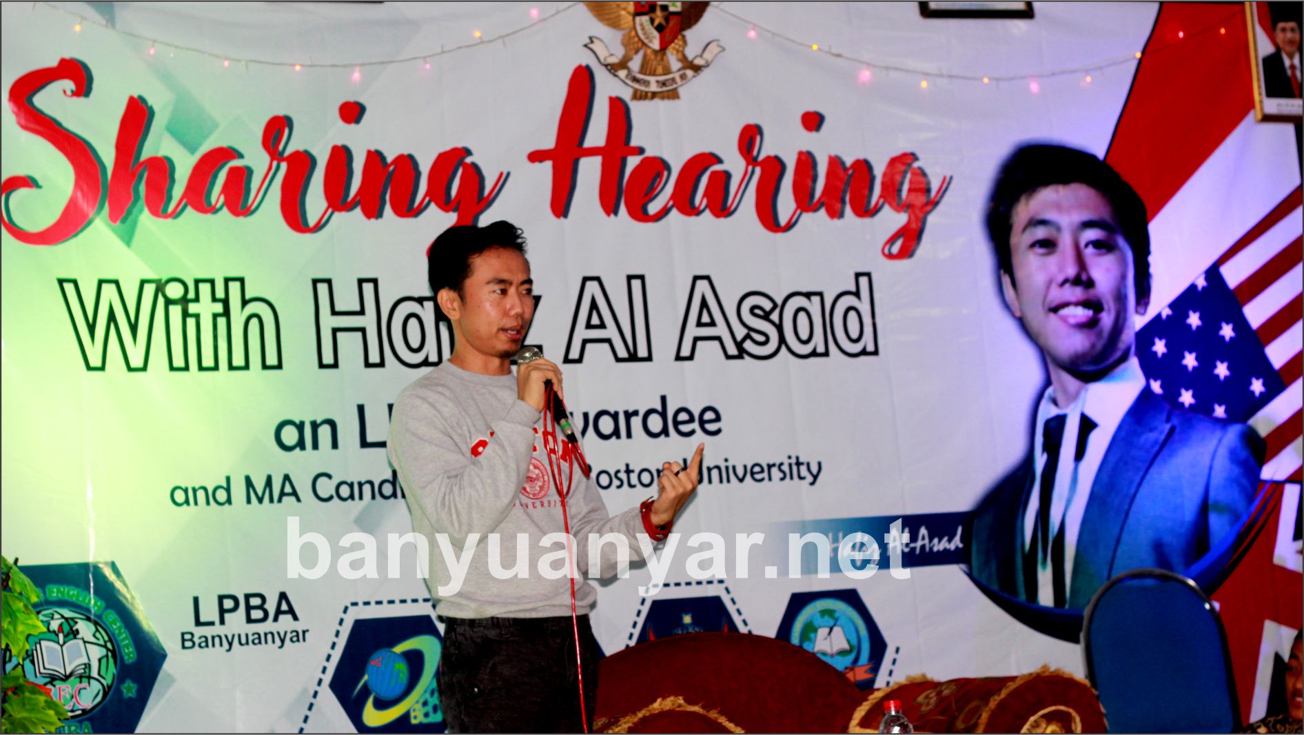 English Community Datangkan Kandidat Master Boston University dalam Acara Sharing Hearing