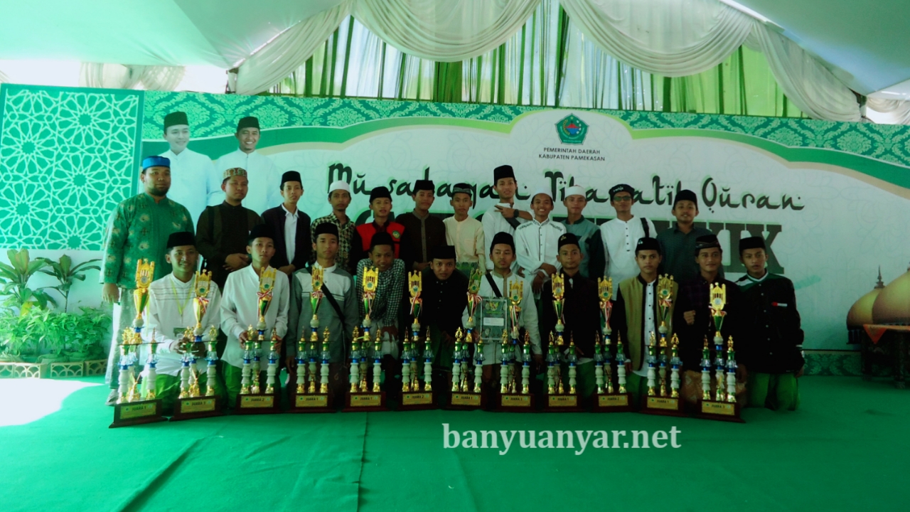 Banyuanyar Kembali Borong Juara pada MTQ tingkat Kabupaten Pamekasan